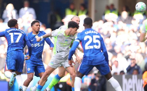 Man City vùi dập Chelsea 3-0 ở lần chạm trán gần nhất - Ảnh: Sky Sports