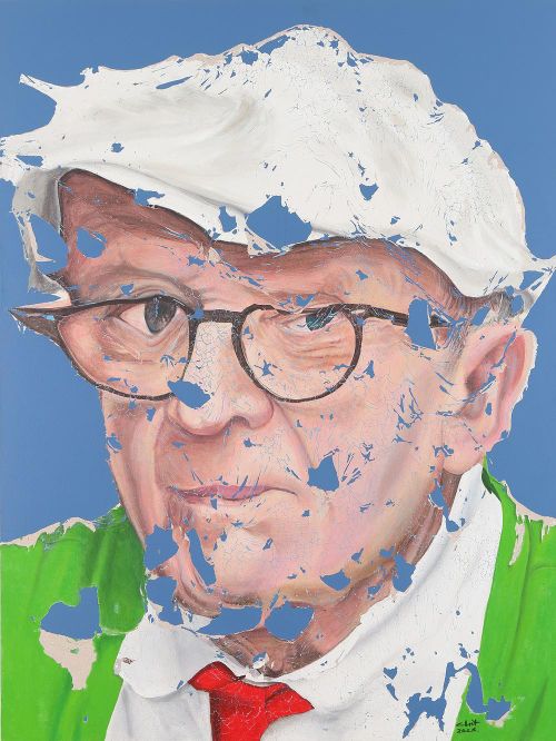 Chân dung họa sĩ David Hockney.