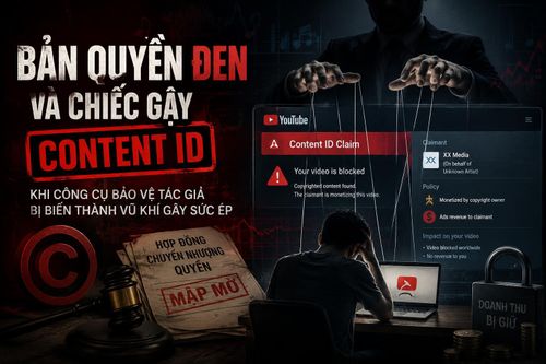 Khi công cụ bảo vệ quyền tác giả bị biến thành vũ khí gây sức ép. Ảnh minh họa/AI