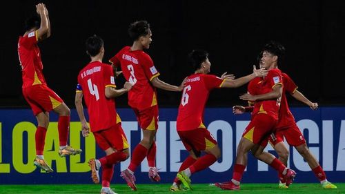 U17 Việt Nam đã có vé đến World Cup. Ảnh: AFC