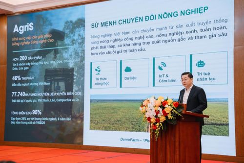Ông Huỳnh Văn Pháp, AgriS chia sẻ tại diễn đàn.