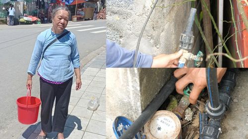 Hệ thống đồng hồ đo nước, ống nước từ lâu không hoạt động