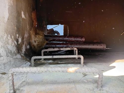 Bể chứa công trình nước sạch cung cấp nước cho trên 200 hộ dân ở Tả Van cạn trơ đáy!