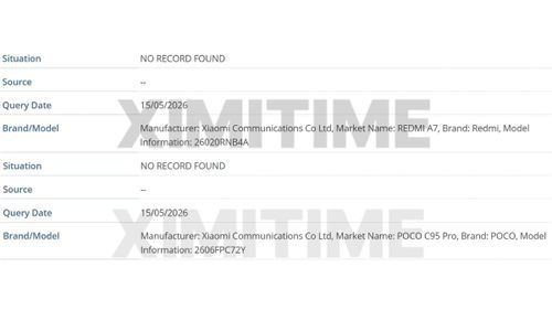Redmi 17 và POCO C95 Pro có thể đã phải thay đổi nhiều chi tiết cốt lõi do khủng hoảng vi mạch toàn cầu