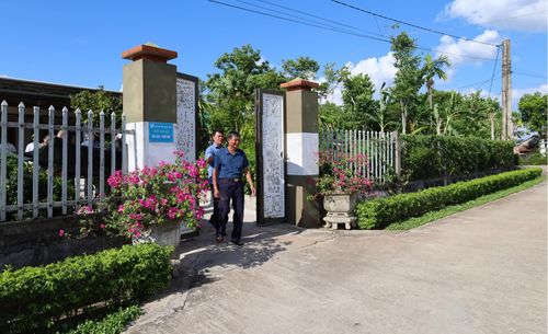 Nông thôn mới Lệ Thủy ngày càng khang trang, sạch đẹp - Ảnh: H.C