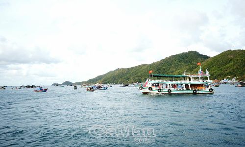 Một góc quần đảo Nam Du thuộc tiểu khu An Sơn, đặc khu Kiên Hải, tỉnh An Giang.