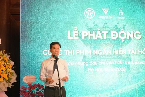 Phó Chủ tịch UBND TP. Hà Nội Bùi Duy Cường phát biểu tại Lễ phát động