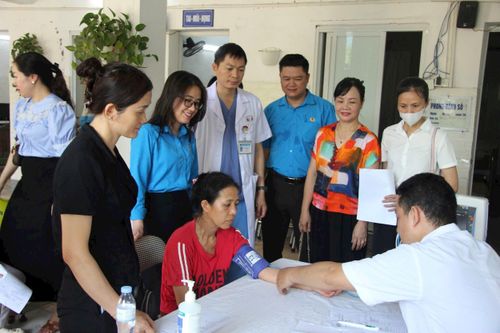 Chương trình khám sức khỏe miễn phí là hoạt động ý nghĩa, thể hiện sự quan tâm của tổ chức Công đoàn đối với đời sống vật chất, tinh thần của đoàn viên, người lao động.