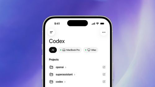 Codex có thể dùng ngay trên điện thoại. Ảnh: OpenAI.