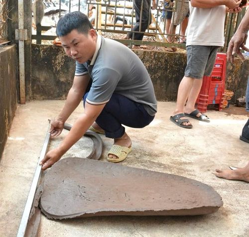 Thủ trượng đo độ dài manh pháo để tính kết quả