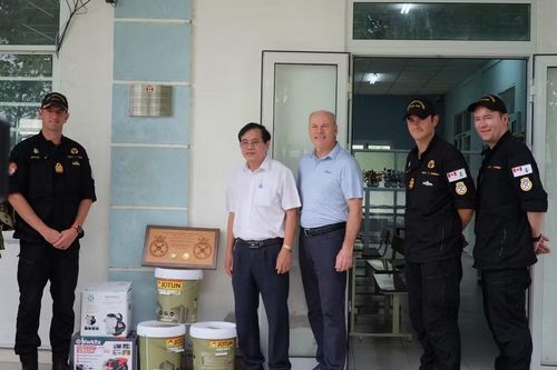 Chương trình giao lưu nằm trong khuôn khổ chuyến thăm hữu nghị tại TP Đà Nẵng,