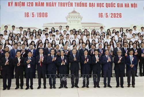 Tổng Bí thư, Chủ tịch nước Tô Lâm và các đại biểu. Ảnh: Thống Nhất/TTXVN