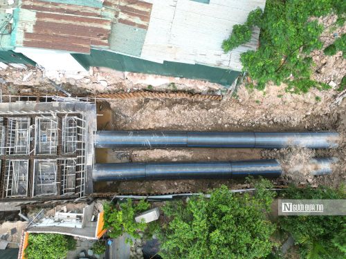 Những ống thoát nước này được kỳ vọng sẽ giúp cho việc tiêu thoát nước trong mùa mưa lũ nhanh chóng hơn, qua đó giúp giảm thiểu tình trạng ngập úng trong khu vực nội đô Hà Nội.