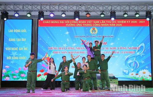 Các tiết mục dự thi tại chương trình.