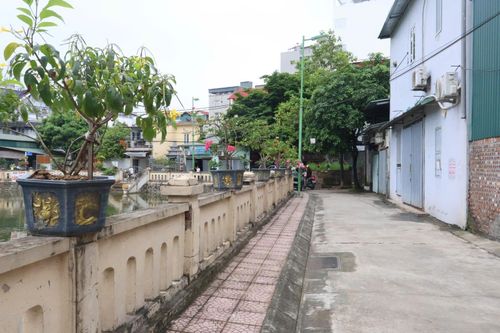Một góc đoạn đường nở hoa sáng - xanh - sạch - đẹp nhờ bàn tay hội viên phụ nữ. Ảnh: QA
