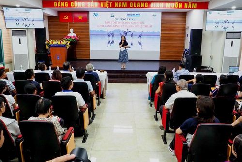 Chương trình “Bảo tồn đa dạng sinh học dưới lăng kính văn hóa nghệ thuật” dùng nghệ thuật để đánh thức nhận thức