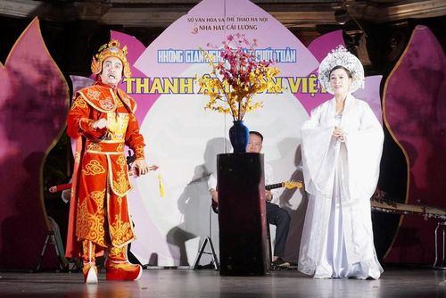 Những làn điệu cải lương quen thuộc mang đến cho khán giả một đêm nghệ thuật đậm bản sắc truyền thống