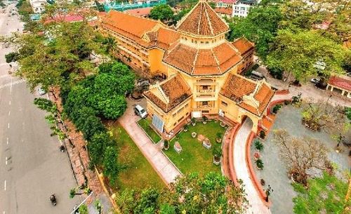 Bảo tàng Lịch sử Quốc gia nhìn từ trên cao. Ảnh: ST