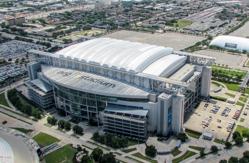 Sân vận động NRG. Ảnh: Houston Public Media