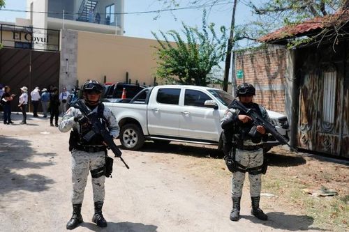 Bạo lực băng đảng đang là một thách thức đối với chính quyền Mexico. Ảnh: Francisco Guasco/EPA.