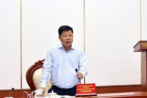 Phó Chủ tịch UBND thành phố Hải Phòng ông Lê Trung Kiên.