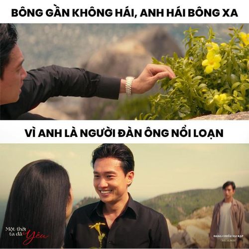 Phân cảnh “Ô! Hoa đẹp quá kìa!” đang viral trên mạng xã hội. Ảnh: NSX