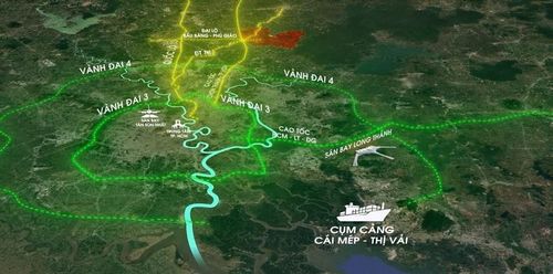 Siêu mạng lưới logistic Đông Nam Bộ: Từ thủ phủ công nghiệp mới Bắc TP.HCM có thể đi CT Chơn Thành, tiếp cận vành đai 4 để ra cảng biển hay sân bay quốc tế. Ảnh: Từ Chủ đầu tư Phương Trường An
