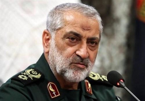Người phát ngôn cấp cao của Lực lượng Vũ trang Iran, Chuẩn tướng Abolfazl Shekarchi. Ảnh: Tasnim
