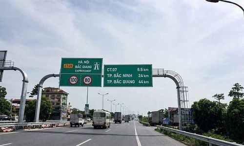 Dự án Quốc lộ 1 đoạn Hà Nội-Bắc Giang được đề xuất nâng cấp lên 8 làn xe sẽ góp phần thúc đẩy tăng trưởng kinh tế-xã hội của tỉnh Bắc Ninh - Ảnh: Báo Bắc Ninh