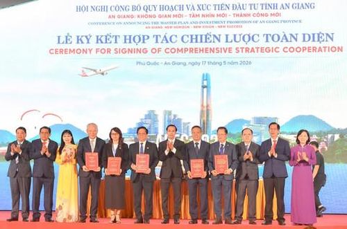Lễ ký kết hợp tác chiến lược toàn diện giữa UBND tỉnh An Giang với các nhà đầu tư