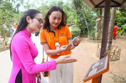 Khu di tích Kim Liên đẩy mạnh số hóa để đưa di sản đến gần hơn với du khách.