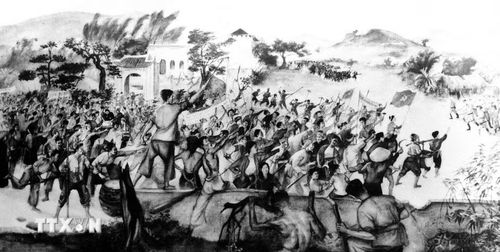 Phong trào đấu tranh cách mạng trong giai đoạn 1930-1931, đỉnh cao là Xô viết Nghệ-Tĩnh đã bùng nổ là cuộc tổng diễn tập đầu tiên của cách mạng Việt Nam do Đảng của giai cấp công nhân lãnh đạo, trở thành mốc son chói lọi trong lịch sử cách mạng Việt Nam. (Ảnh: Tư liệu TTXVN)