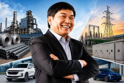 Sau thép, Hòa Phát của tỷ phú Trần Đình Long muốn bán ô tô và phân phối điện.