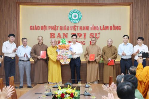 Lãnh đạo Tỉnh ủy chúc mừng Đại lễ Phật đản 2026 Ban Trị sự Giáo hội Phật giáo Việt Nam tỉnh Lâm Đồng, Khu vực III
