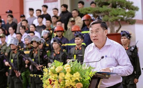 Phát biểu tại cuộc diễn tập, ông Võ Ngọc Hiệp, Phó Chủ tịch UBND tỉnh Lâm Đồng cho biết: "Đây là hoạt động có ý nghĩa quan trọng nhằm chuyển đổi tư duy từ thụ động xử lý sang chủ động phòng ngừa, sẵn sàng ứng phó với các tình huống an ninh phức tạp, góp phần giữ vững ổn định an ninh trật tự, bảo đảm an toàn hoạt động cho hệ thống tài chính, ngân hàng trên địa bàn Lâm Đồng".