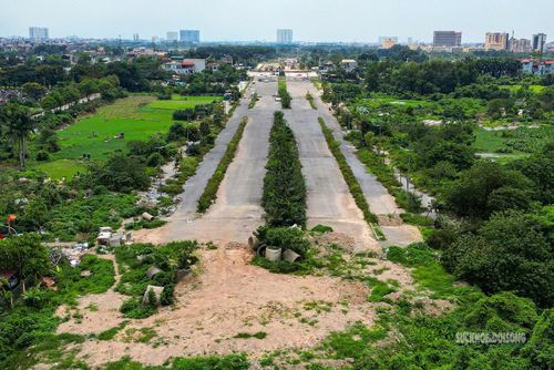 Tuyến đường Tây Thăng Long được kỳ vọng trở thành trục giao thông chiến lược phía Tây Hà Nội.