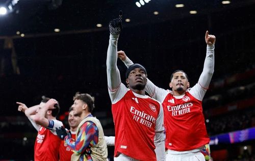 Arsenal đã chính thức chấm dứt cơn khát danh hiệu kéo dài hơn hai thập kỷ. Ảnh: Reuters.
