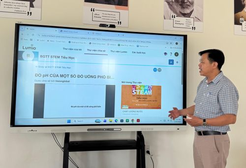 Màn hình cảm ứng 86 inch ứng dụng trải nghiệm công nghệ tương tác