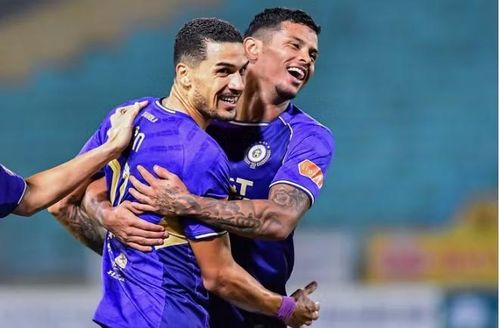 5. Hendrio - Hà Nội FC: 9 bàn thắng. Ảnh: Hà Nội FC.