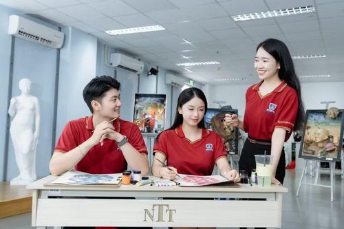 Sinh viên Trường Đại học Nguyễn Tất Thành. Ảnh: NTTU.