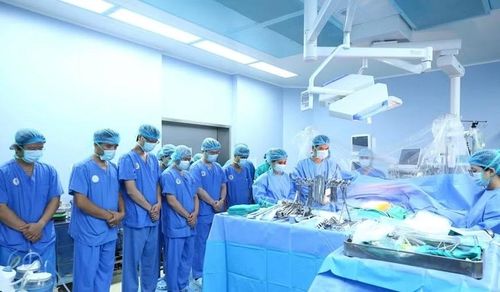 Các bác sĩ BV Trung ương Quân đội 108 tri ân người hiến tạng trước khi bước vào ca lấy mô tạng.