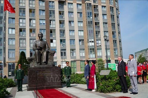 Quảng trường Hồ Chí Minh tại St.Petersburg, LB Nga (ảnh tư liệu).