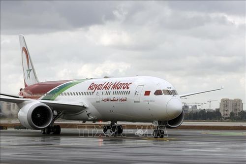 Máy bay Boeing 787-9 'Dreamliner' của Royal Air Maroc (RAM). Ảnh tư liệu: AFP/TTXVN