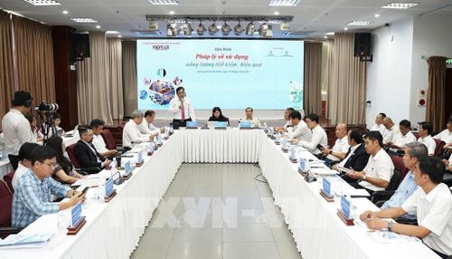 Quang cảnh tọa đàm. Ảnh: Thanh Vũ-TTXVN