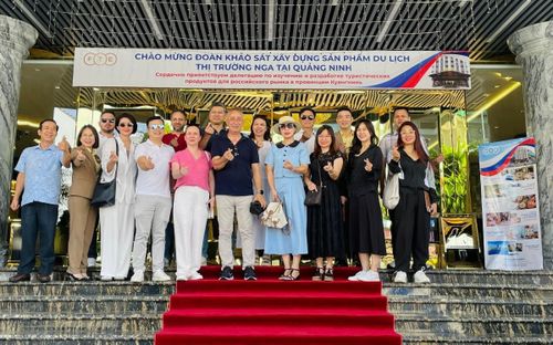 Quảng Ninh gần đây cũng đang đẩy mạnh chiến lược mở rộng thị trường du khách Nga.
