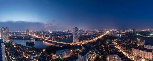 Vành đai 3 đoạn đi qua bán đảo Linh Đàm. Ảnh minh họa
