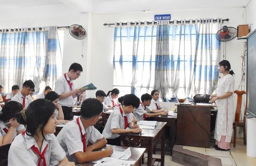 Các điểm thi đã sẵn sàng để học sinh bước vào kỳ thi chuyển cấp quan trọng. Ảnh: THU HÀ