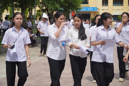 Tuyển sinh THPT là cơ sở đánh giá kết quả học tập của học sinh theo mục tiêu chương trình giáo dục phổ thông cấp THCS - Ảnh: Nh.V