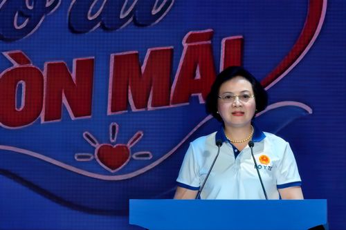 Phó Thủ tướng Phạm Thị Thanh Trà phát biểu. Ảnh: BYT