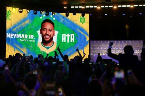 Hàng triệu người Brazil vỡ òa khi Neymar có tên trong danh sách chính thức dự World Cup 2026. Ảnh: Reuters.